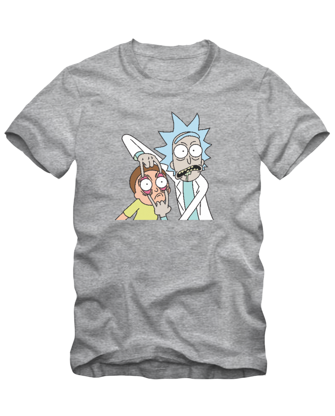 Marškinėliai Rick and Morty rock Marškinėliai Rick and Morty rock